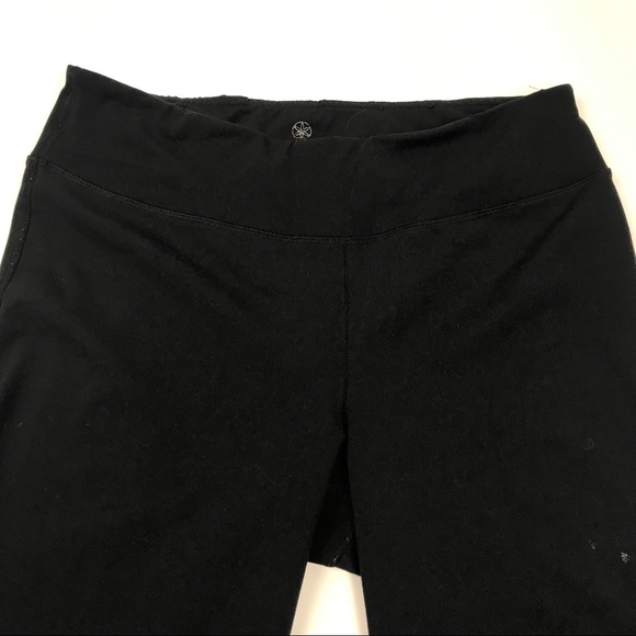 GAIAM Pants & Jumpsuits | Gaiam Xl Cropped Ruched Leg Leggings